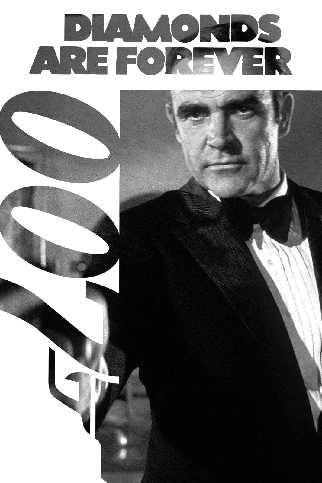 1971 Diamonds Are Forever Movie 007 James Bond Sean Connery 300 PCS Jigsaw