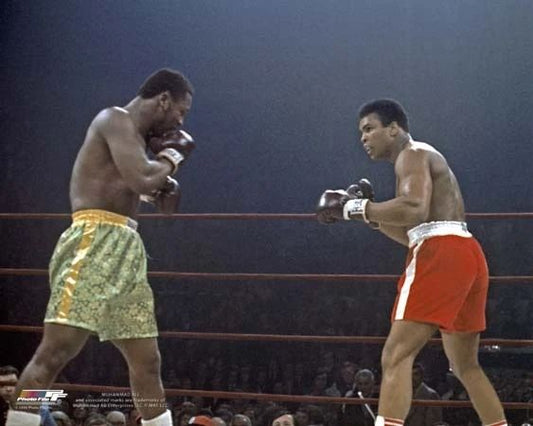 1971 Joe Frazier Vs Muhammad Ali Glossy Photo Heavyweight Boxers Print 2