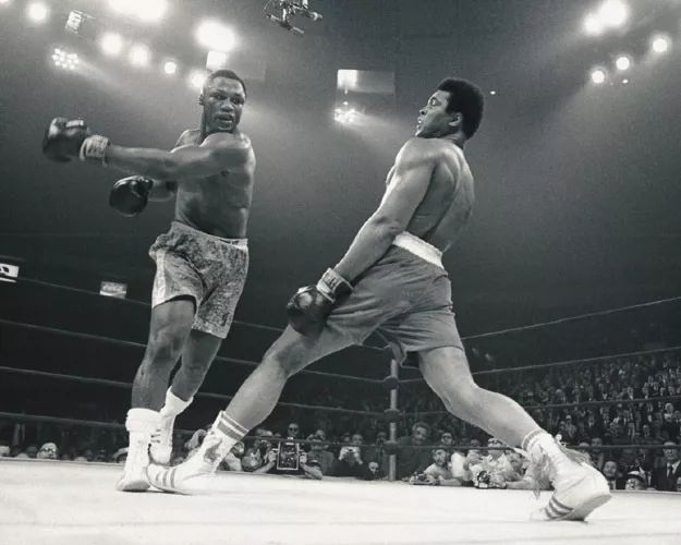 1971 Joe Frazier Vs Muhammad Ali Glossy Photo Heavyweight Boxers Print 3