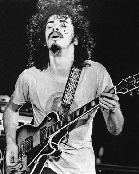 1971 Latin Singer, Guitarist Carlos Santana Glossy Magnet Ghana Magnet