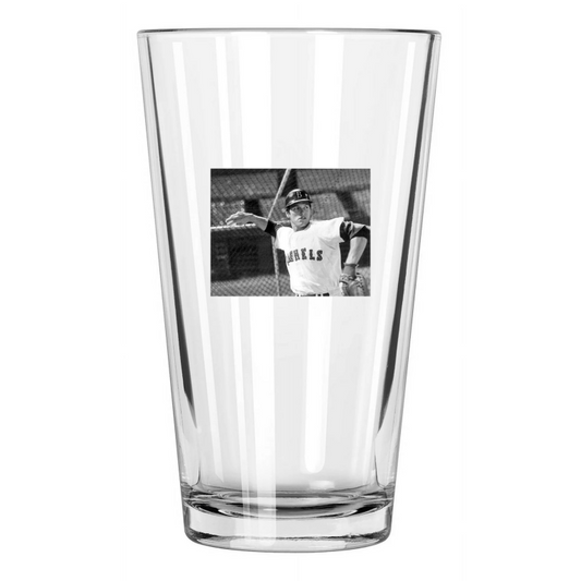1971 Louisville Colonels Carlton Fisk Minor League Baseball Pint Beer Glass