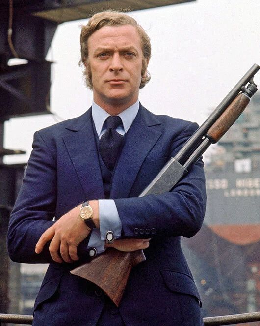 1971 Movie Film Get Carter Glossy Keychain Michael Caine Keychain