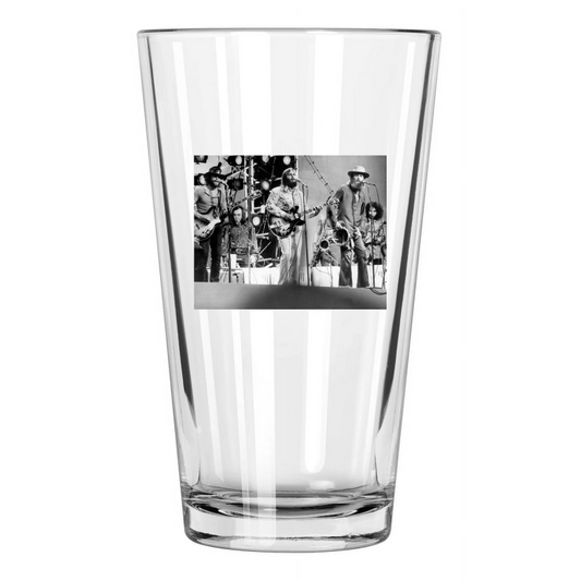 1971 Rock Pop Band The Beach Boys Photo Mike Love Pint Beer Drinking Glass