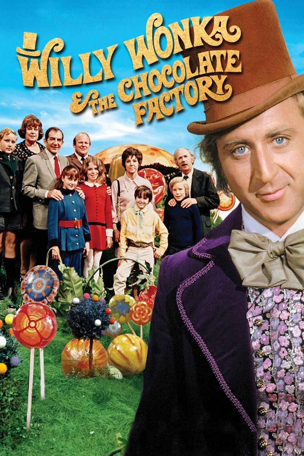 1971 Willy Wonka & The Chocolate Factory Magnet Oompa Loompa Gene Wilder