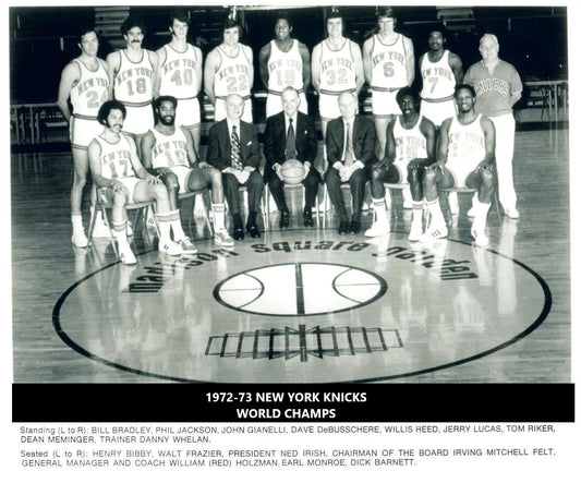 73 New York Knicks Team Magnet Picture Ny Basketball Nba World Champs