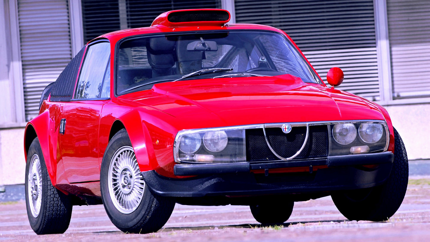 Alfa Romeo Gt Junior Z Periscopica Hd Art Keychain