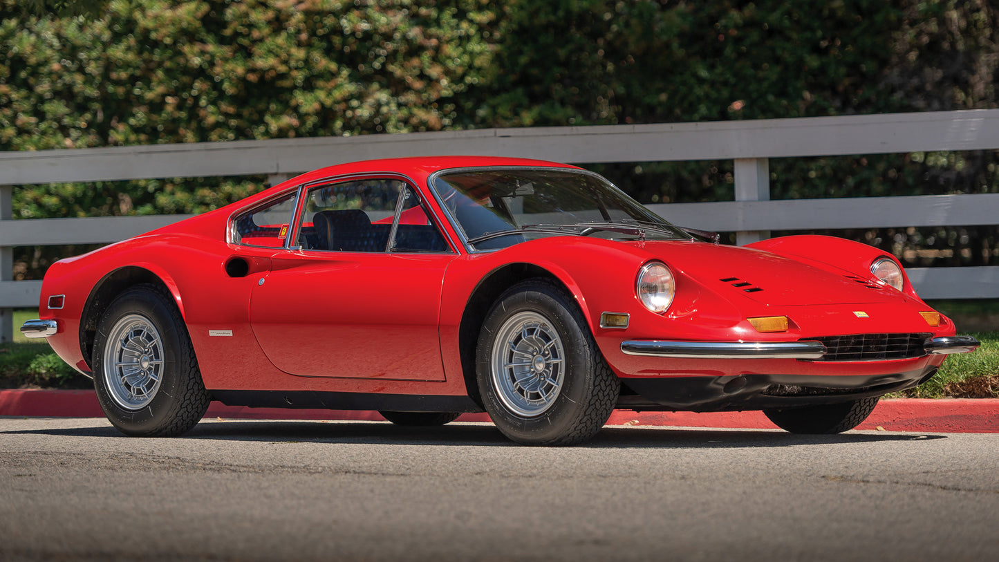 Dino Gt With Flared Wheel Arches Us Hd Art Keychain