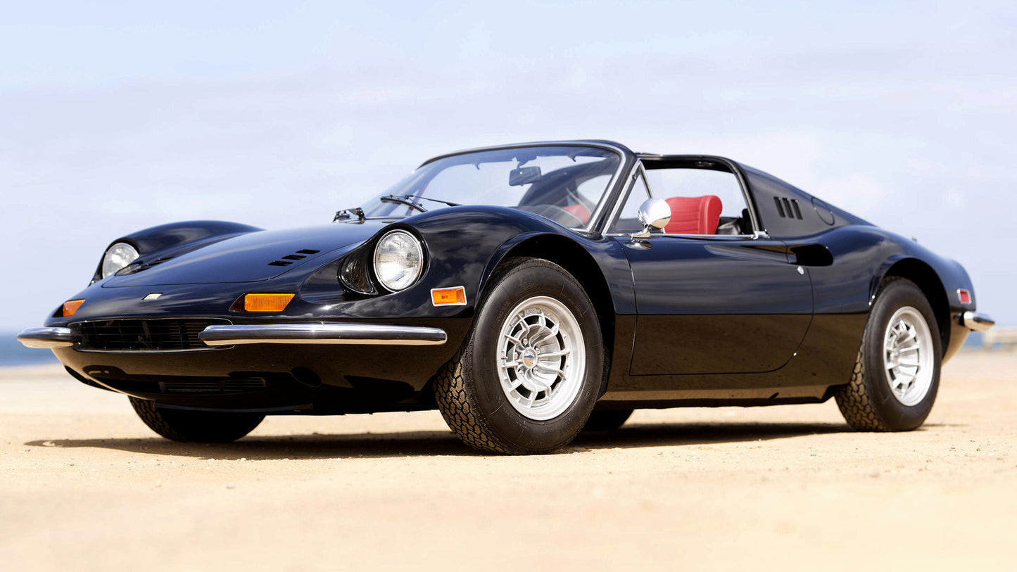 Dino Gts With Flared Wheel Arches Us Hd Art Keychain