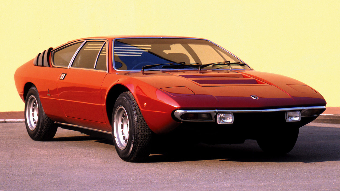Lamborghini Urraco Hd Art Print Poster