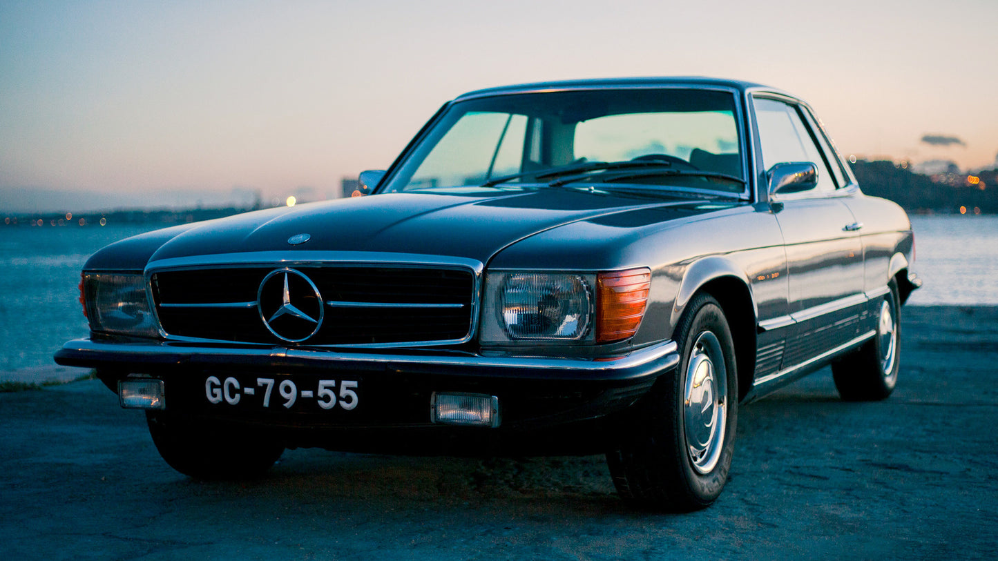 Mercedes Benz Slc Hd Art Print Poster