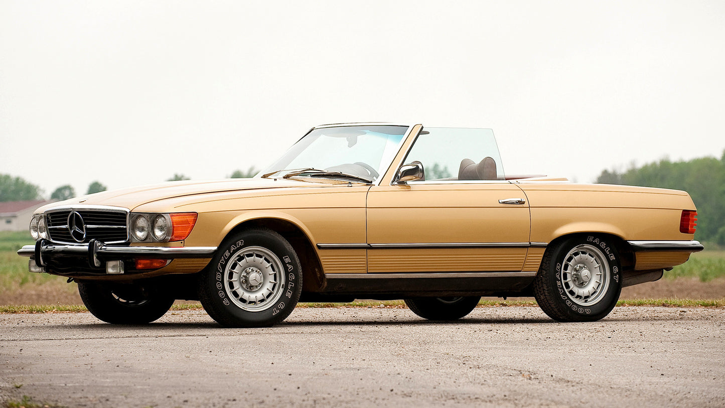 Mercedes Benz Sl Us Hd Art Print Poster