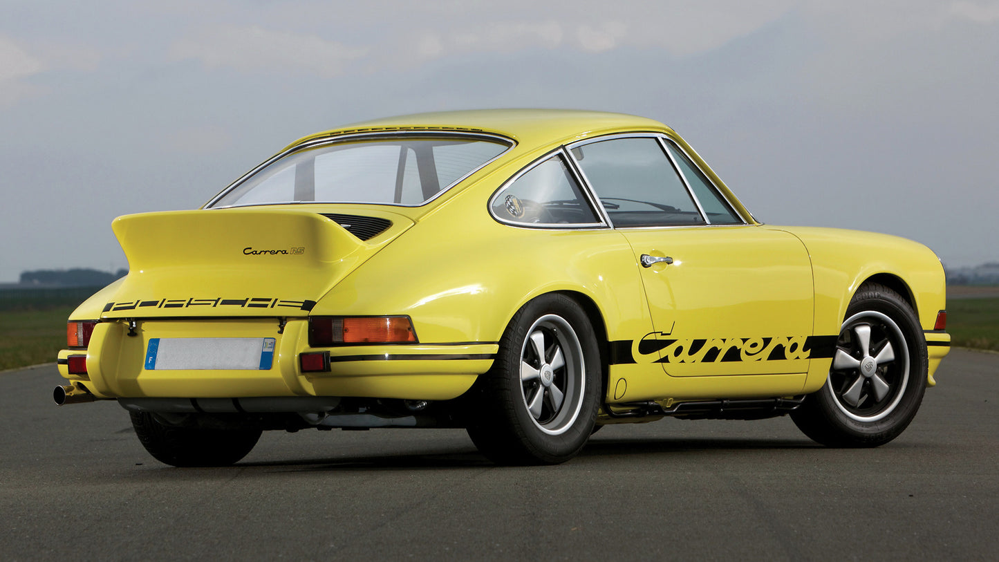 Porsche Carrera Rs Sport Hd Art Keychain