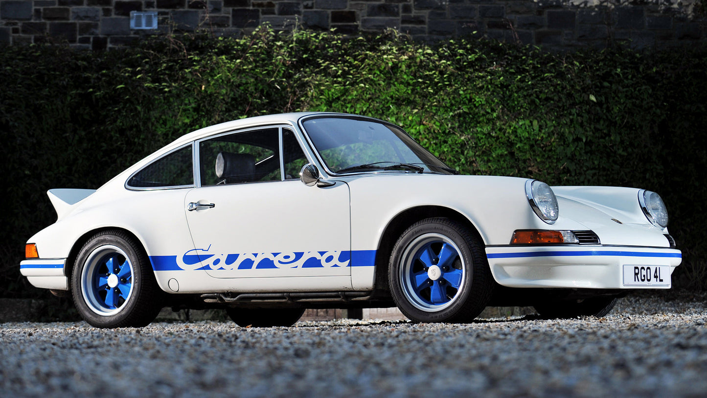 Porsche Carrera Rs Sport Uk Hd Art Keychain