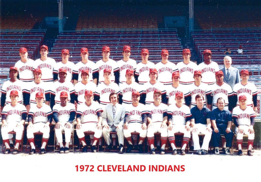 1972 Cleveland Indians Team Keychain Baseball Picture Mlb
