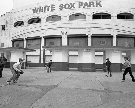 1972 Chicago White Sox Comiskey Park Glossy Photo Print Stadium Poster