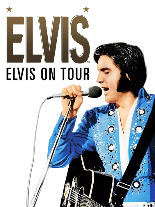 1972 Elvis On Tour Movie Poster Elvis Presley 300 Piece Jigsaw Puzzle