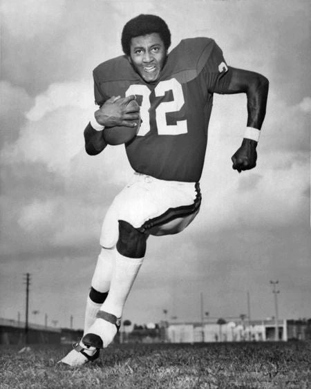 1972 Miami Hurricanes Chuck Foreman Glossy Photo College Football Print