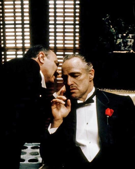 1972 The Godfather Marlon Brando Glossy Photo Print Mobster Movie Poster 2