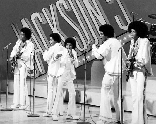 1972 The Jackson Five 5 Glossy 8X10 Magnet Michael Jackson Print
