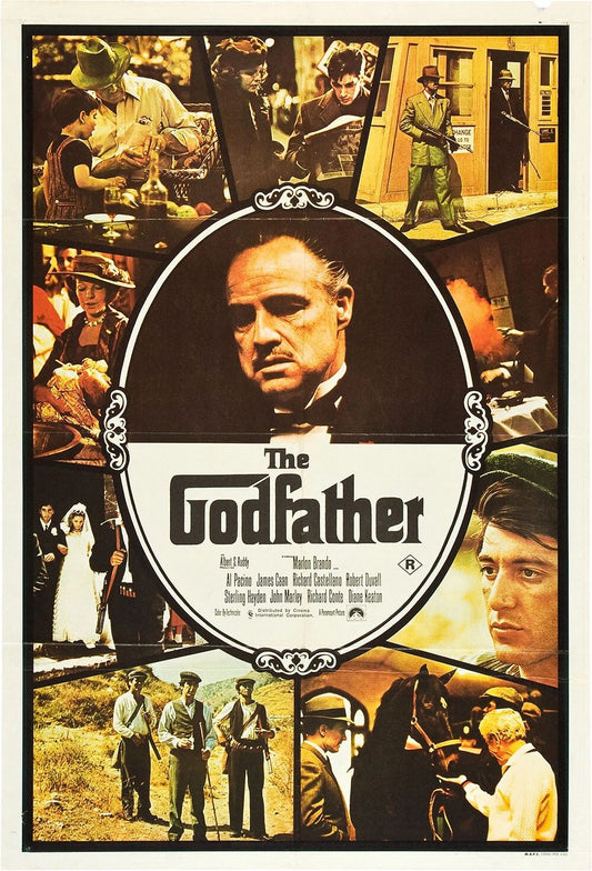 1972 The Godfather Movie Keychain Vito Corleone Marlon Brando