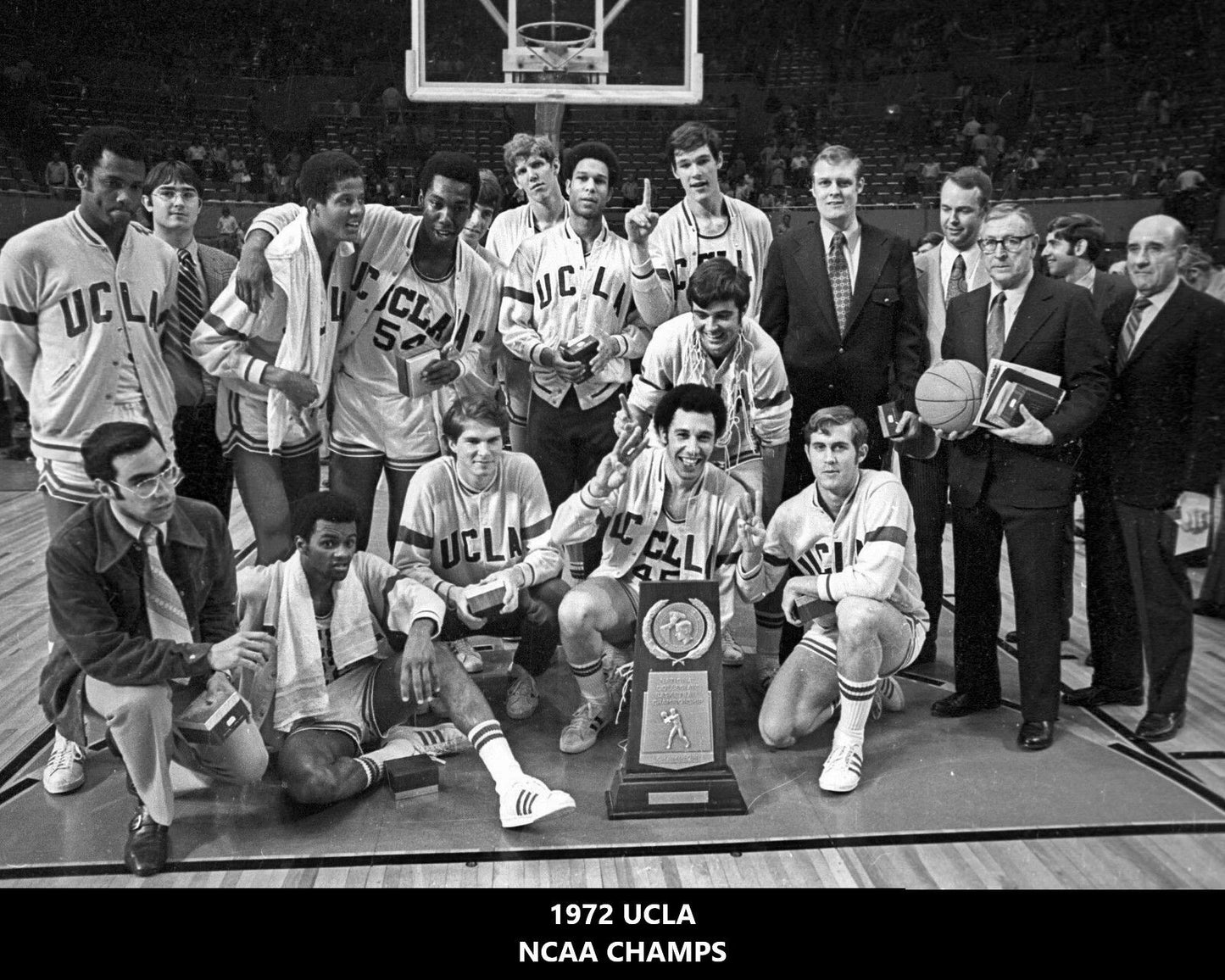 1972 Ucla Bruins Team Photo Ncaa Basketball Champs