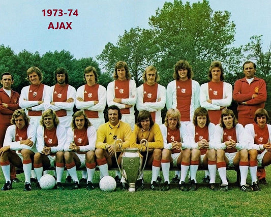 74 Ajax Team Photo Soccer Picture