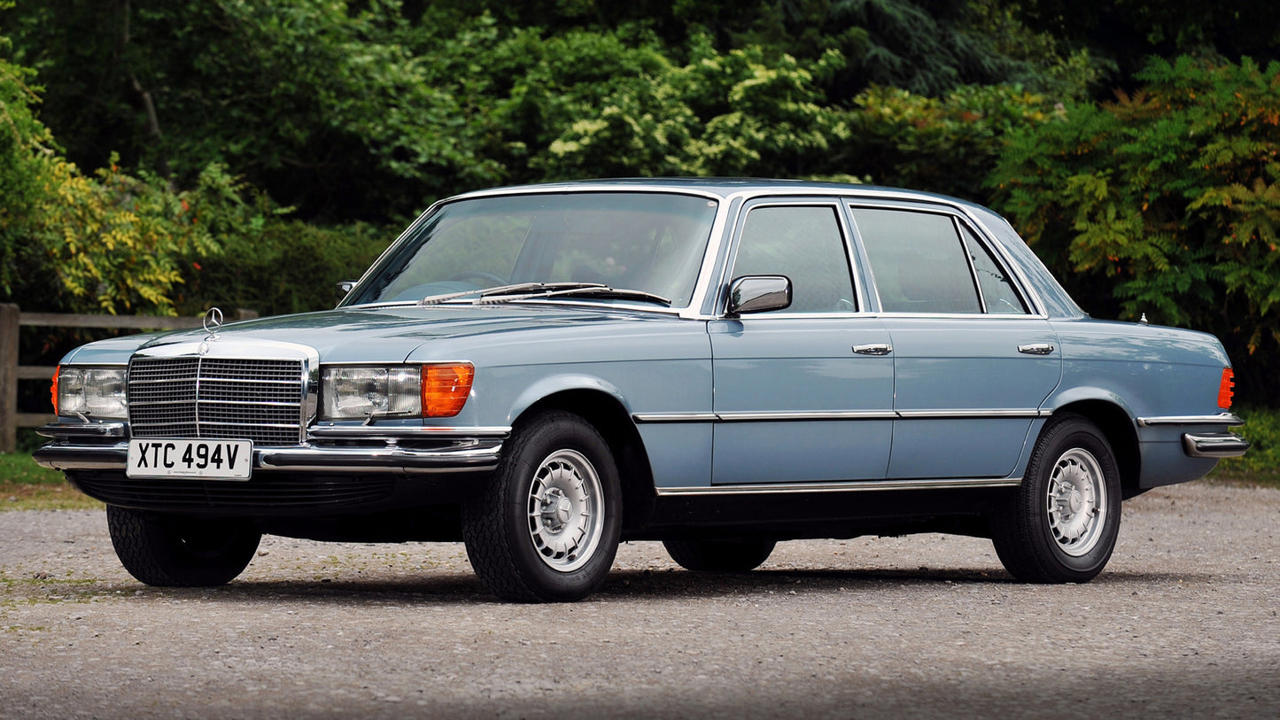 Mercedes Benz Sel Uk Hd Art Print Poster