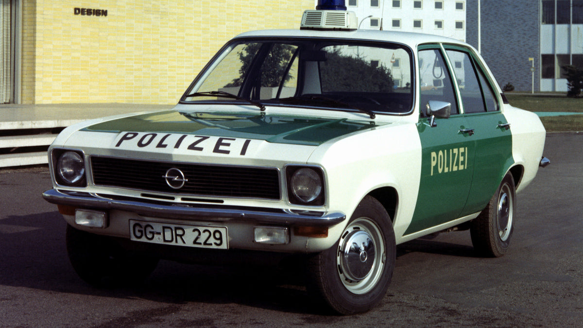 Opel Ascona Polizei Hd Art Magnet