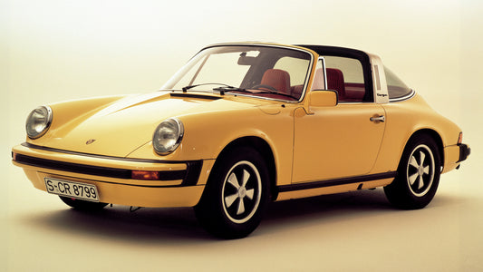 Porsche Targa Hd Art Keychain