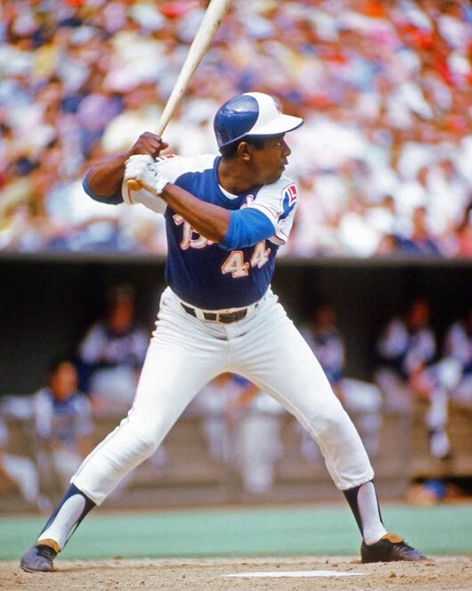 1973 Atlanta Braves Henry 'Hank' Aaron Glossy Keychain Keychain Hof 82
