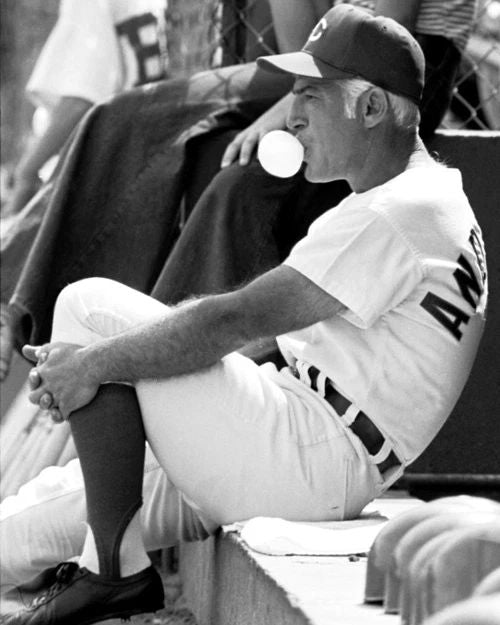 1973 Cincinnati Reds Manager Sparky Anderson Glossy Magnet Dugout Magnet