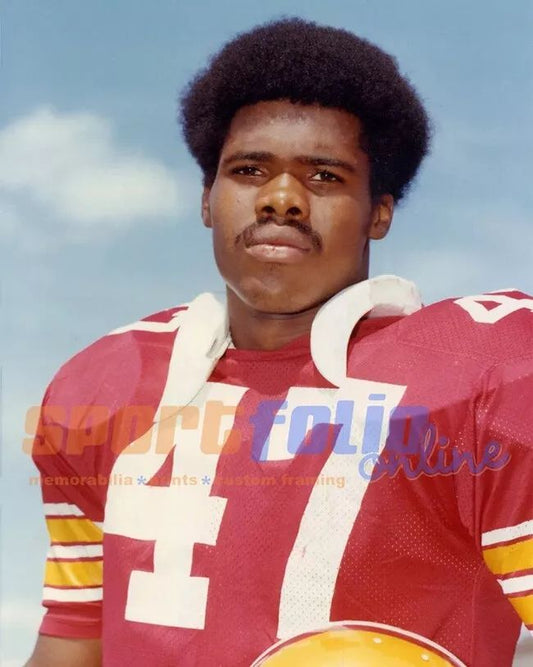 1973 Iowa St Cyclones Matt Blair Glossy Magnet College Football Print