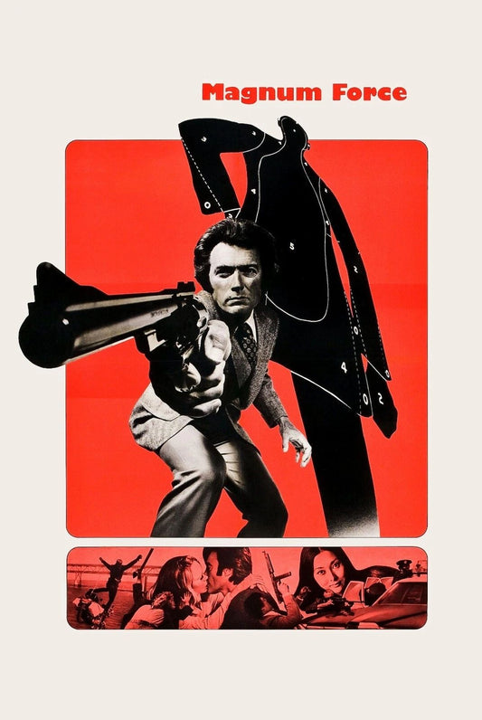 1973 Magnum Force Movie Magnet Clint Eastwood Harry Callahan Dirty Harry