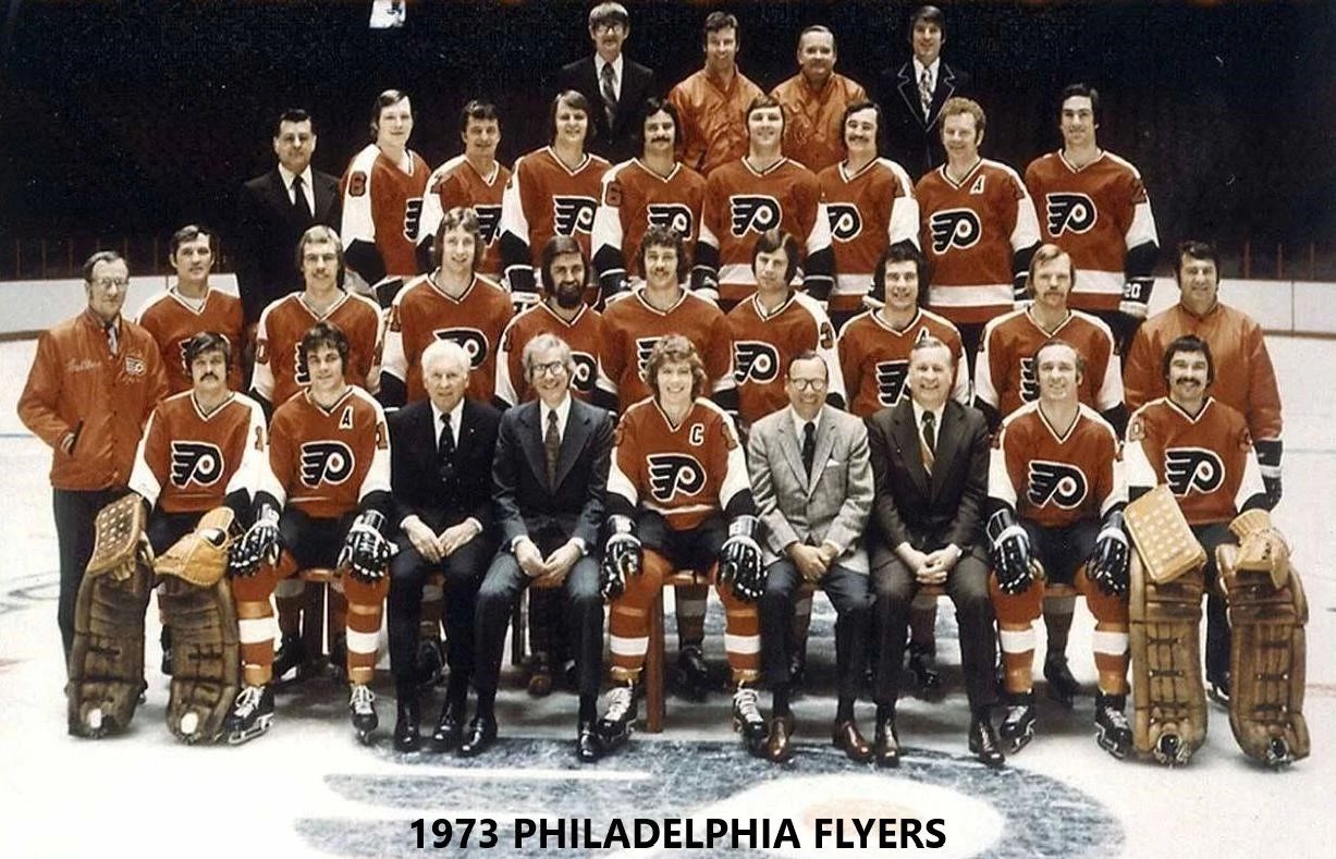 1973 Philadelphia Flyers Photo Hockey Nhl Picture Team