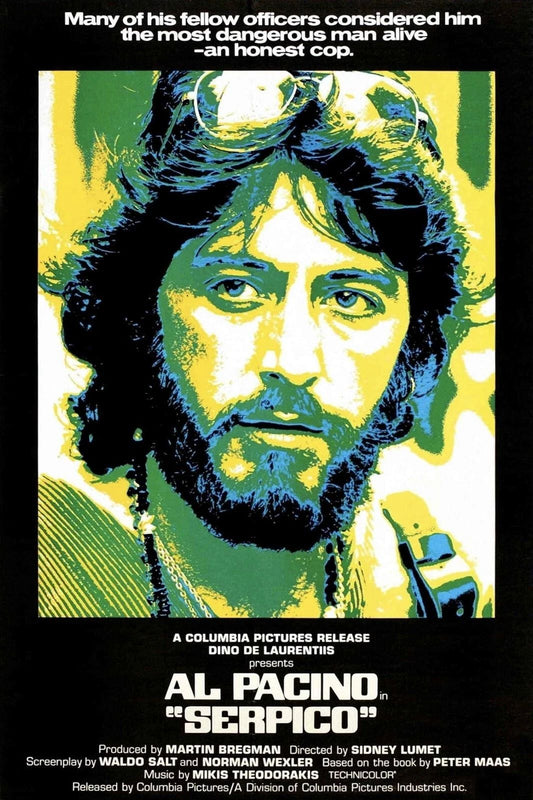 1973 Serpico Movie Poster Al Pacino Cornelia Sharp John Randolph