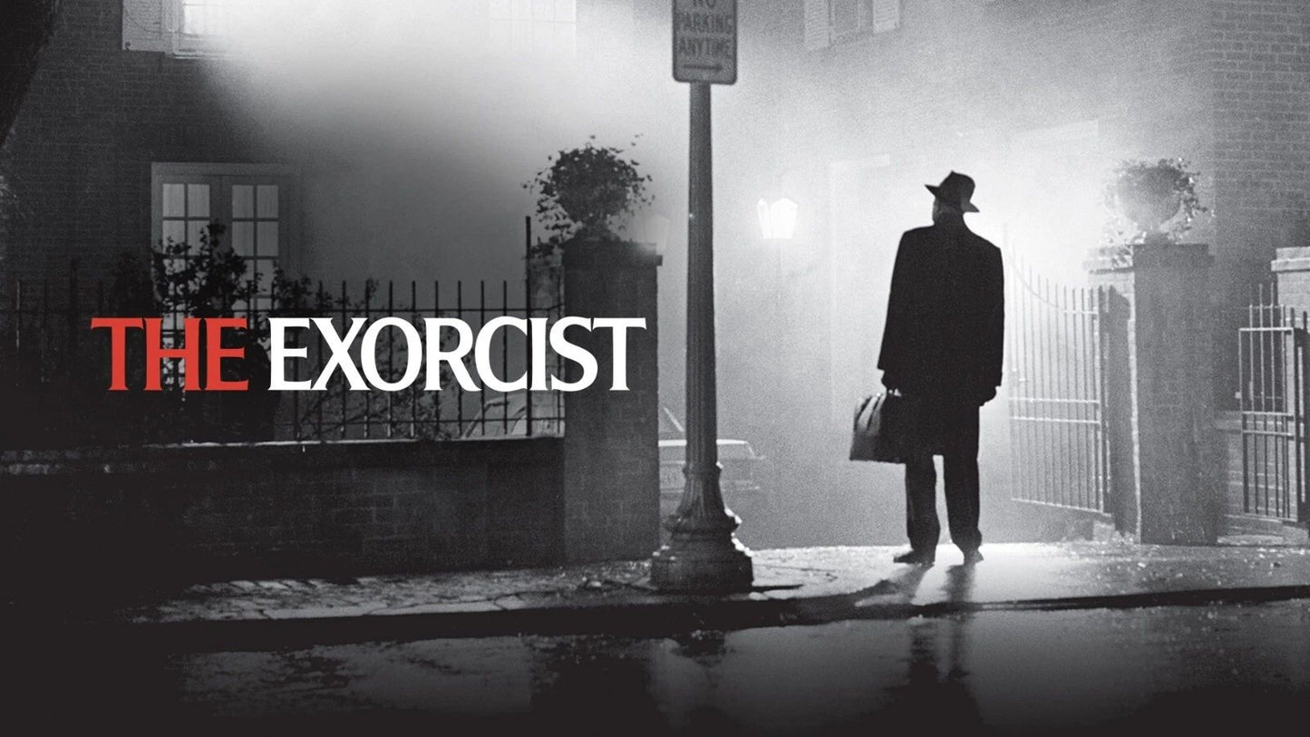 1973 The Exorcist Movie Keychain Regan Macneil Linda Blair Damien Karras