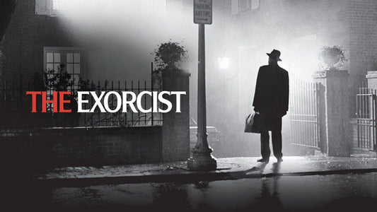 1973 The Exorcist Movie Keychain Regan Macneil Linda Blair Damien Karras
