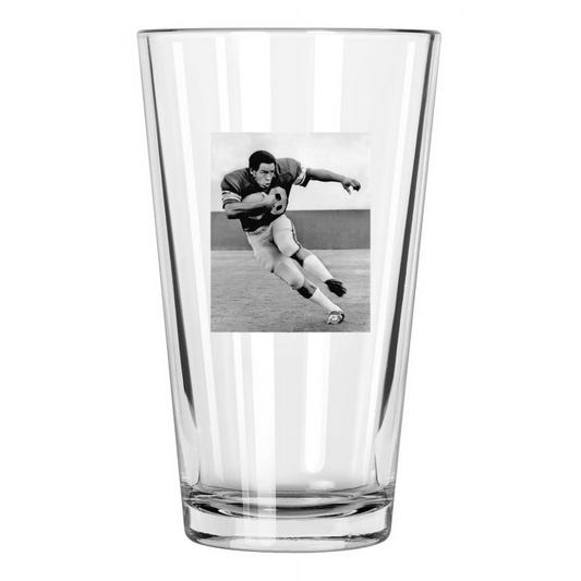 1973 Usc Trojans Anthony Davis Photo College 2 Pint Beer Drinking Glass