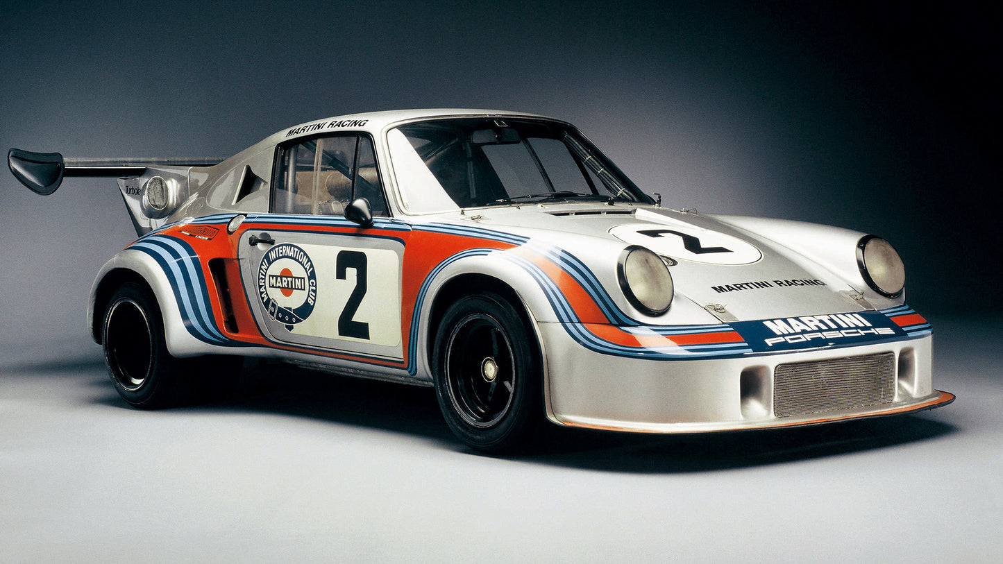 Porsche Carrera Rsr Turbo Hd Art Keychain