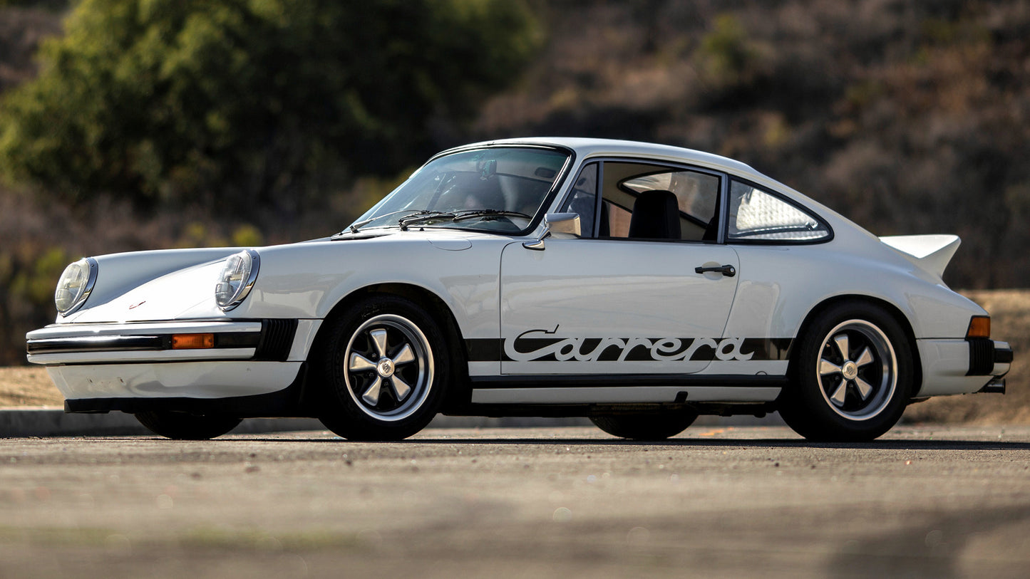 Porsche Carrera With Ducktail Hd Art Keychain