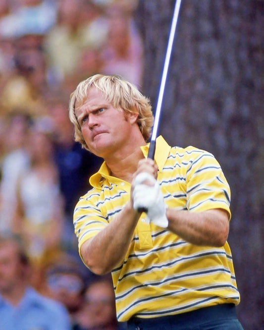 1974 Golfer Jack Nicklaus Glossy Photo PGA Print Poster Masters Open