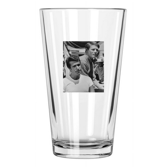 1974 Happy Days Ron Howard And Henry Winkler Fonzie Pint Beer Drinking Glass