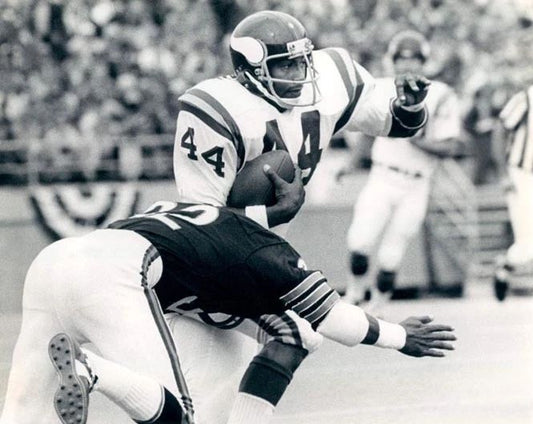 1974 Minnesota Vikings Chuck Foreman Glossy Keychain Keychain Football Print