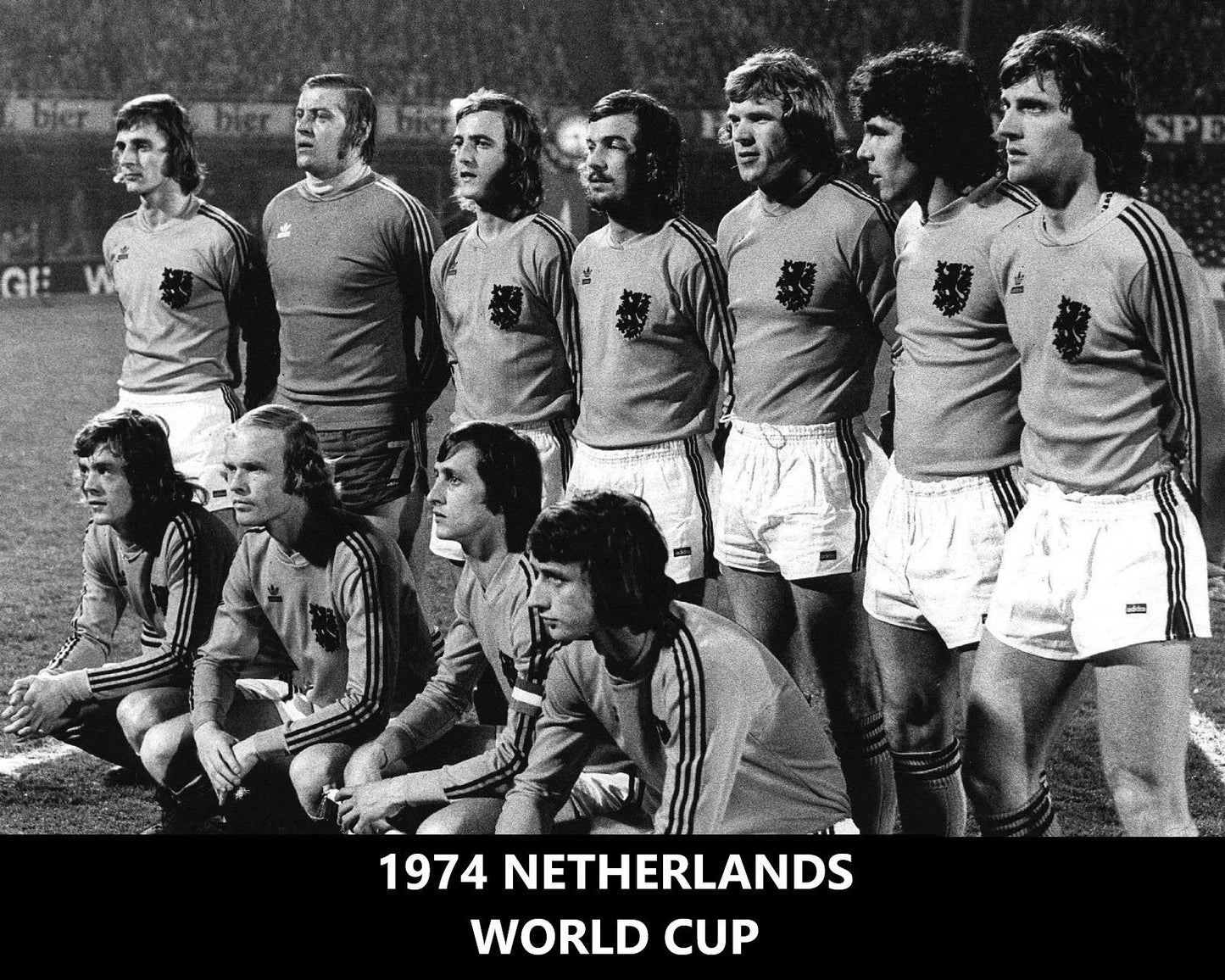 1974 Netherlands Team Photo Soccer Picture World Cup 300 Piece Jigsaw Puzzle