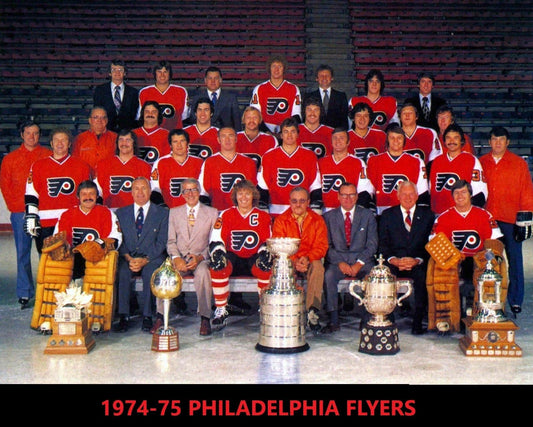 1974 Philadelphia Flyers Photo Hockey Nhl Picture Team