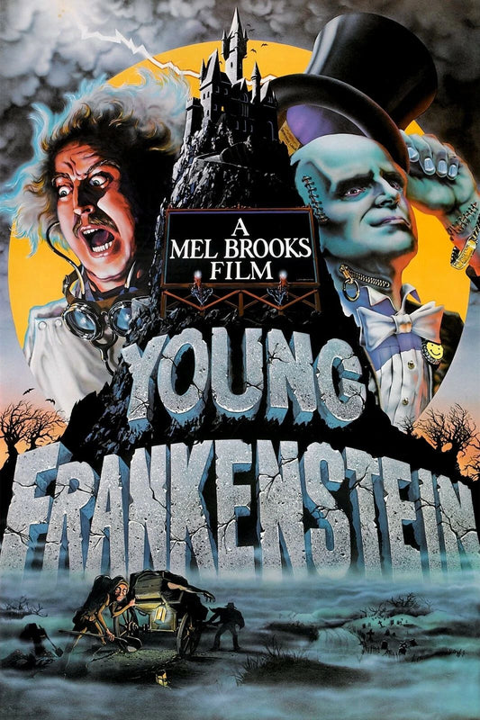 1974 Young Frankenstein Movie Keychain Gene Wilder Inga Igor Mel Brooks
