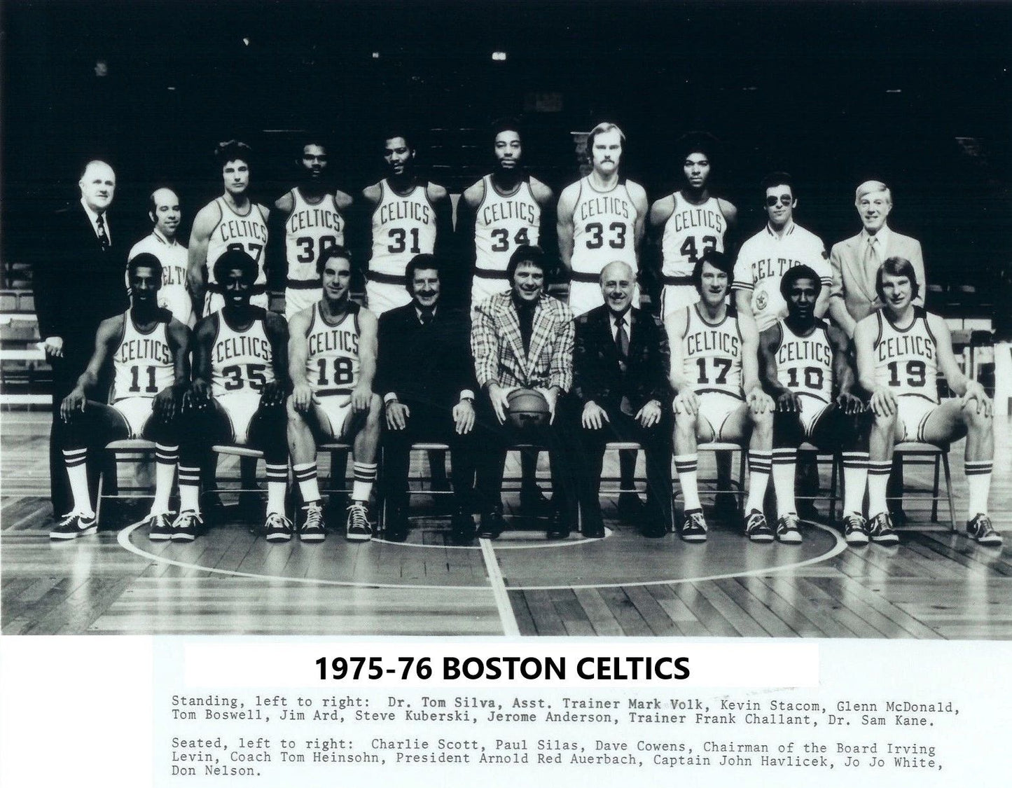 76 Boston Celtics Team Keychain Basketball Picture Nba