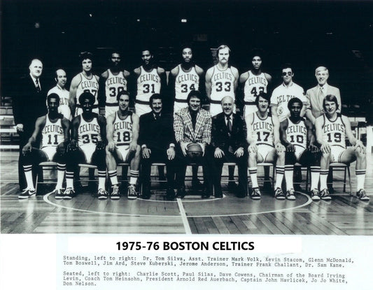 76 Boston Celtics Team Keychain Basketball Picture Nba