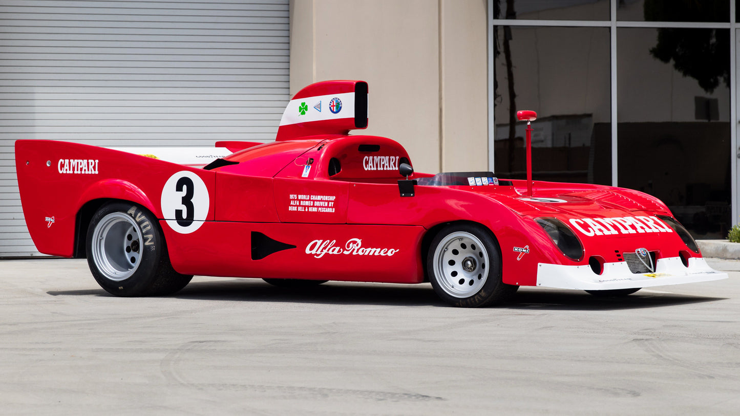 Alfa Romeo 33Tt12 Chassis Hd Art Keychain