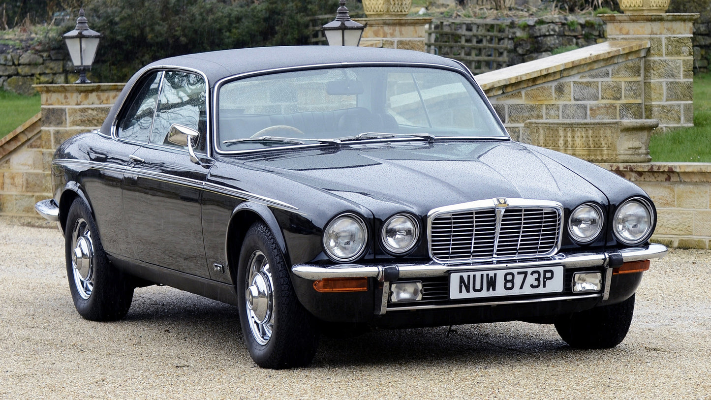 Jaguar Xj C Uk Hd Art Print Poster